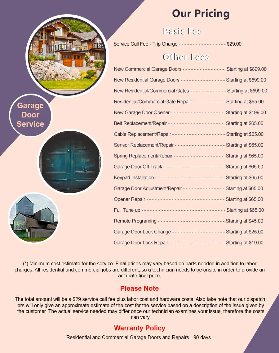 Community Garage Door Service Cicero, IL 708-580-6661